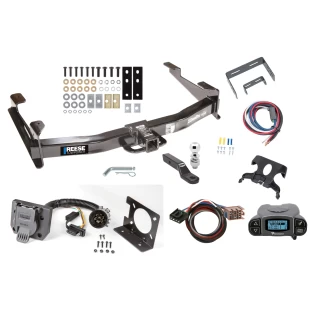 96944 74682 21330 63836 63240 3015 90195 Reese Class 5 13K Trailer Hitch Tow Package Prodigy P3 Brake Control 03-07 Chevrolet Silverado 3500 GMC Sierra 2500 HD 7-Way RV Wiring 2-5/16" Ball 2" Drop Mount 2" Receiver Reese Tekonsha 03 04 05 0 Class 5 13K Trailer Hitch Tow Package Prodigy P3 Brake Control For 03-07 Chevrolet Silverado 3500 GMC Sierra 2500 HD w/ 7-Way RV Wiring 2-5/16" Ball 2" Drop Mount 2" Receiver Reese Tekonsha