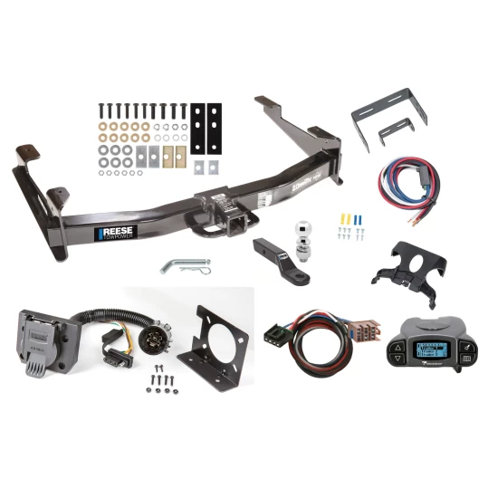 96944 74682 21330 63836 63240 3015 90195 Reese Class 5 13K Trailer Hitch Tow Package Prodigy P3 Brake Control 03-07 Chevrolet Silverado 3500 GMC Sierra 2500 HD 7-Way RV Wiring 2-5/16" Ball 2" Drop Mount 2" Receiver Reese Tekonsha 03 04 05 0 Class 5 13K Trailer Hitch Tow Package Prodigy P3 Brake Control For 03-07 Chevrolet Silverado 3500 GMC Sierra 2500 HD w/ 7-Way RV Wiring 2-5/16" Ball 2" Drop Mount 2" Receiver Reese Tekonsha