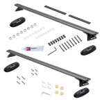 59772 59753 Rola Rola 165lb 51" Roof Rack Cross Bars Keys Fiberglass Surfaces Truck Cabs Camper Sheells Hard Tonneau Covers RV and Pop-up Camper tops Rola 165lb 51" Roof Rack Cross Bars w/ Keys For Fiberglass Surfaces Truck Cabs Camper Sheells Hard Tonneau Covers RV and Pop-up Camper tops