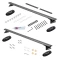 59772 59753 Rola Rola 165lb 51" Roof Rack Cross Bars Keys Fiberglass Surfaces Truck Cabs Camper Sheells Hard Tonneau Covers RV and Pop-up Camper tops Rola 165lb 51" Roof Rack Cross Bars w/ Keys For Fiberglass Surfaces Truck Cabs Camper Sheells Hard Tonneau Covers RV and Pop-up Camper tops