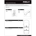Rola Roof Rack Cross Bars For 16-23 Honda Civic Sedan Only with naked roof Aluminum Extreme Cross Bar DFE Series