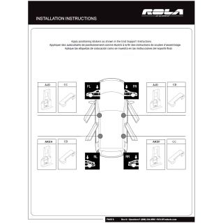 Rola Roof Rack Cross Bars For 11-19 Chevy Cruze with naked roof Aluminum Extreme Cross Bar DFE Series