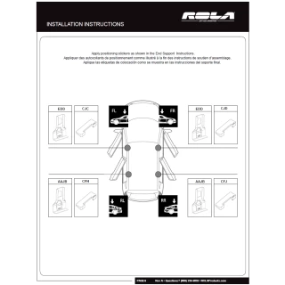Rola Roof Rack Cross Bars For 13-22 Chevy Malibu with naked roof Aluminum Extreme Cross Bar DFE Series