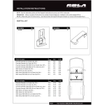 Rola Roof Rack Cross Bars w/ Keys For 14-18 (2019 LD only) Silverado Sierra 1500 15-19 2500 3500 Double & Crew Cab Aluminum Extreme Cross Bar DFE Series
