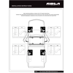 Rola Roof Rack Cross Bars For 05-22 Toyota Tacoma Double Cab with naked roof Aluminum Extreme Cross Bar DFE Series