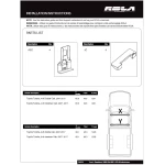 Rola Roof Rack Cross Bars For 07-21 Toyota Tundra Double & Crewmax Cab Aluminum Extreme Cross Bar DFE Series
