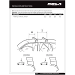 Rola Roof Rack Cross Bars For 09-19 Ford Flex with naked roof Aluminum Extreme Cross Bar DFE Series