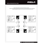 Rola Roof Rack Cross Bars w/ Keys For 13-20 Dodge Journey with naked roof Aluminum Extreme Cross Bar DFE Series