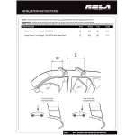 Rola Roof Rack Cross Bars For 12-18 Toyota Prius V with naked roof Aluminum Extreme Cross Bar DFE Series