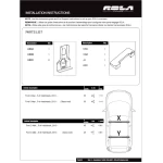 Rola Roof Rack Cross Bars w/ Keys For 13-18 Ford C-Max with naked roof Aluminum Extreme Cross Bar DFE Series