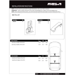Rola Roof Rack Cross Bars w/ Keys 12-18 Audi A6 14-18 Audi S6 with naked roof Aluminum Extreme Cross Bar DFE Series