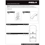 Rola Roof Rack Cross Bars For 12-17 Lexus CT 200h Aluminum Extreme Cross Bar DFE Series