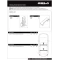 Rola Roof Rack Cross Bars For 12-17 Lexus CT 200h Aluminum Extreme Cross Bar DFE Series