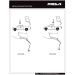 Rola Roof Rack Cross Bars For 05-22 Toyota Tacoma Double Cab with naked roof Aluminum Extreme Cross Bar DFE Series