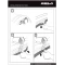 Rola Roof Rack Cross Bars For 05-22 Toyota Tacoma Double Cab with naked roof Aluminum Extreme Cross Bar DFE Series
