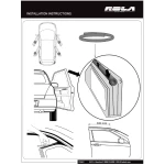 Rola Roof Rack Cross Bars w/ Keys For 11-18 Volkswagen Jetta Sedan with naked roof Aluminum Extreme Cross Bar DFE Series