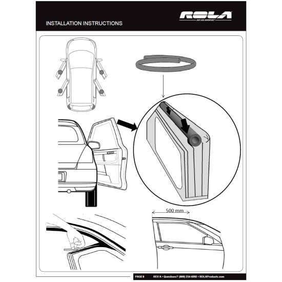 Rola Roof Rack Cross Bars w/ Keys For 11-18 Volkswagen Jetta Sedan with naked roof Aluminum Extreme Cross Bar DFE Series