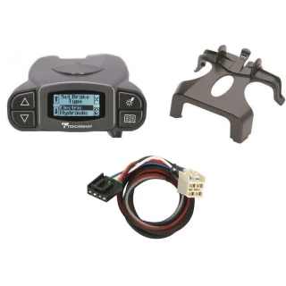 Tekonsha Prodigy P3 Trailer Brake Control for 14-19 Chevy Silverado GMC Sierra 1500 15-23 Suburban w/ Plug Play Wiring Adapter Proportional Eletric Trailer Brakes Module Box Controller