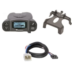 Tekonsha Prodigy P3 Trailer Brake Control for 05-15 Toyota Tacoma w/ Plug Play Wiring Adapter Proportional Eletric Trailer Brakes Module Box Controller