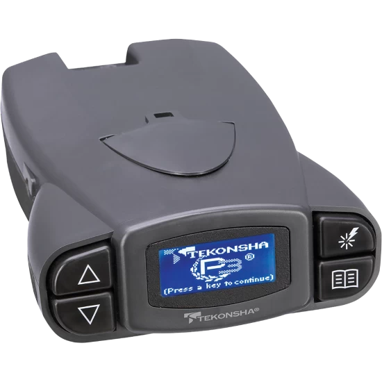 Tekonsha Prodigy P3 Electric Brake Controller Control Module Trailer Brakes Towing Kit Box System Truck Car SUV 90195