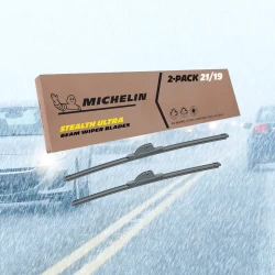 For 1990-1992 INFINITI M30 Windshield Wiper Blades 2 Pack Michelin Stealth Ultra 21 & 19 inch Size