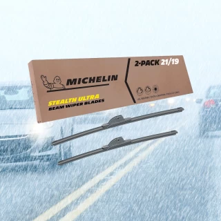 Fits 1993-2005 Volkswagen Jetta Windshield Wiper Blades Replacement 2 Pack Michelin Stealth Ultra 21 & 19 inch Size