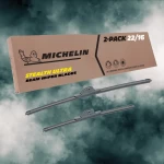 2006, 2007, 2008, 2009, 2010, 2011, Hyundai, Accent, Windshield, Wiper, Blades, 2, Pack, Michelin, Stealth, Ultra, 22, &, 16, inch, Size Fits 2006-2011 Hyundai Accent Windshield Wiper Blades Replacement 2 Pack Michelin Stealth Ultra 22 & 16 inch Size