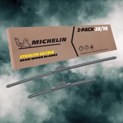 For 2013-2018 Nissan Altima Windshield Wiper Blades 2 Pack Michelin Stealth Ultra 28 & 16 inch Size