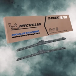 For 1993-1995 Lazy-Daze Lazy-Daze Windshield Wiper Blades 2 Pack Michelin Pro Plus Silicone 18 inch Size