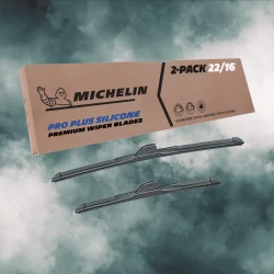 For 1990-2000 Lexus LS400 Windshield Wiper Blades 2 Pack Michelin Pro Plus Silicone 22 & 16 inch Size