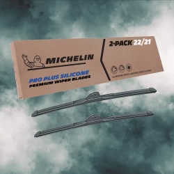For 1991-2002 Saturn SL Windshield Wiper Blades 2 Pack Michelin Pro Plus Silicone 22 & 21 inch Size
