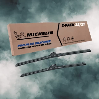 Fits 2008-2012 Mercedes-Benz ML550 Windshield Wiper Blades Replacement 2 Pack Michelin Pro Plus Silicone 28 & 21 inch Size