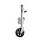Fulton 1500 lbs Trailer Jack, Spoked Wheel, Zinc, Corrosion Resistant for Marine Use