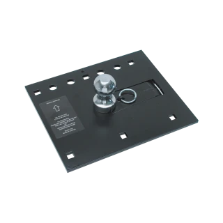Draw-Tite underbed rail kit with gooseneck hitch for Ford F250-F450
