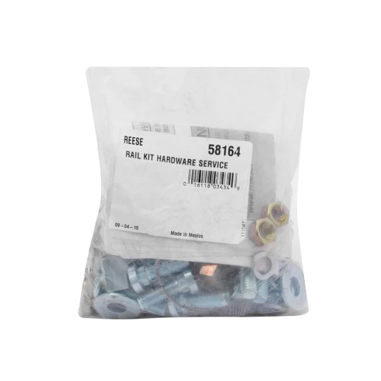 Reese brackets and hardware for installing Ram 1500 rail kit