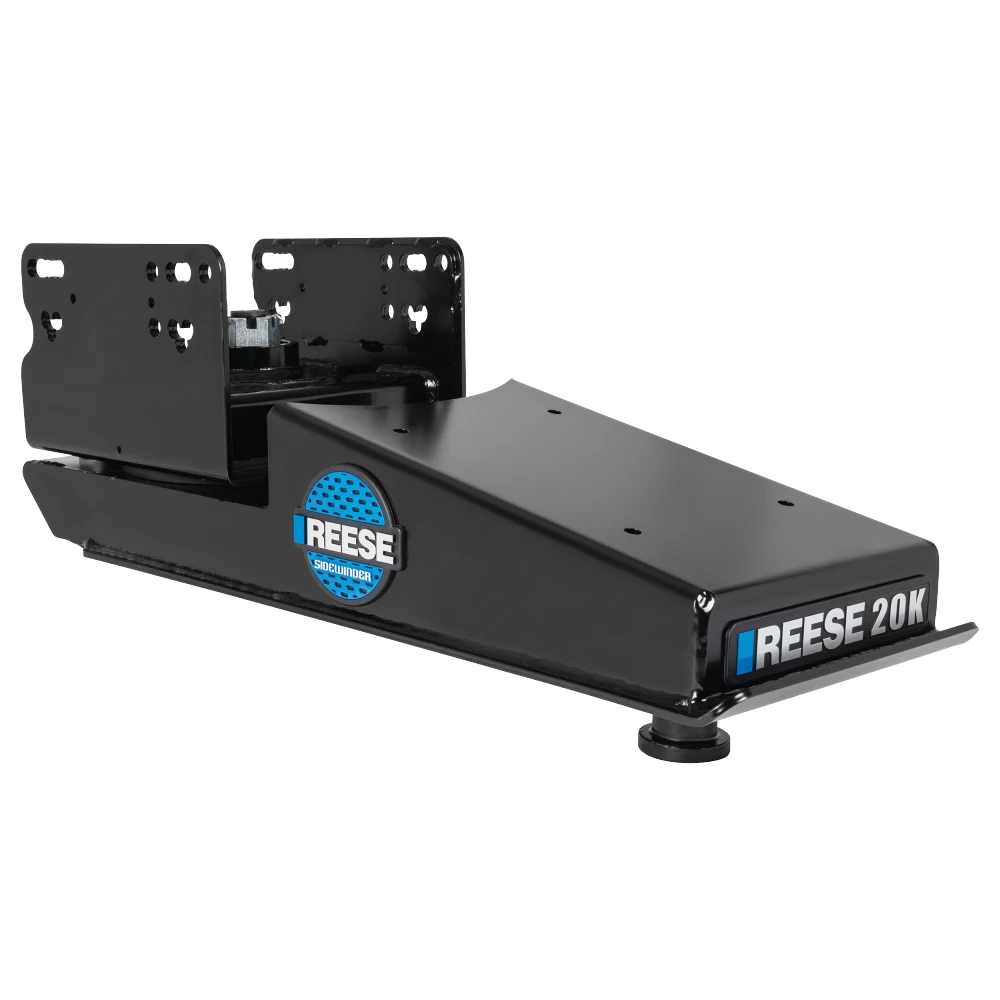 Reese 20K Fifth Wheel Trailer Hitch with Sidewinder for short beds
