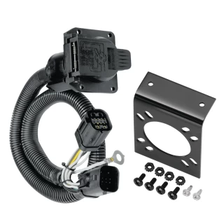For 1997-1999 Ford F-250 7-Way RV Wiring (For w/Factory 4-Flat Models) By Tekonsha