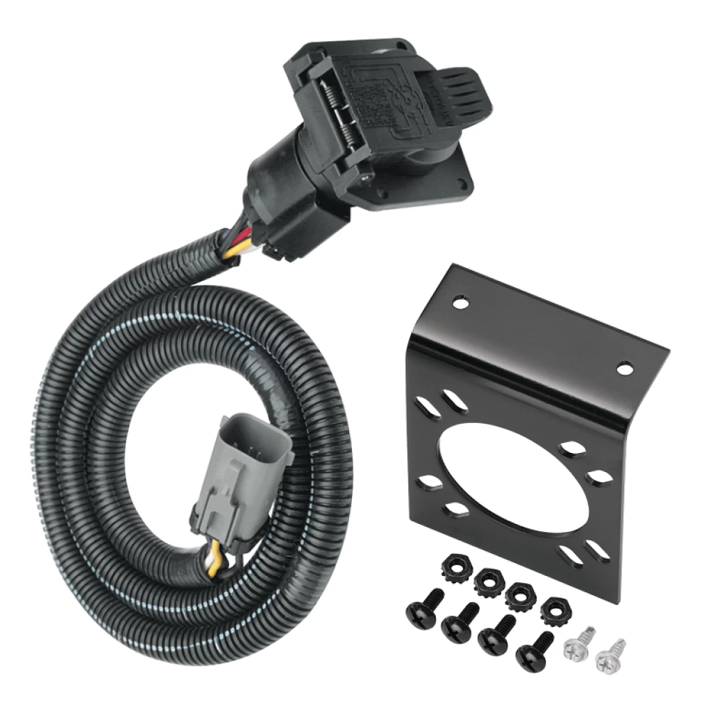 For 1999-2001 Ford F-250 Super Duty 7-Way RV Wiring (For w/Factory 4-Flat Models) By Tekonsha