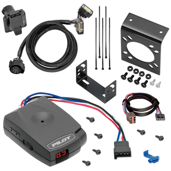 For 2011-2019 Ford Explorer 7-Way RV Wiring + Pro Series Pilot Brake Control + Plug & Play BC Adapter By Tekonsha
