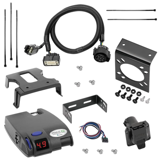 Tekonsha 7894 Brake Control Pigtail Harness - Plug-In Wiring For P2, P3, IQ, 20191 Controllers
