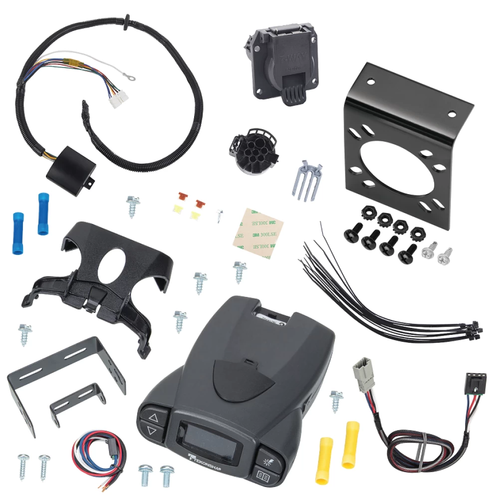 For 2014-2020 Acura MDX 7-Way RV Wiring + Tekonsha Prodigy P3 Brake Control + Plug & Play BC Adapter By Tekonsha