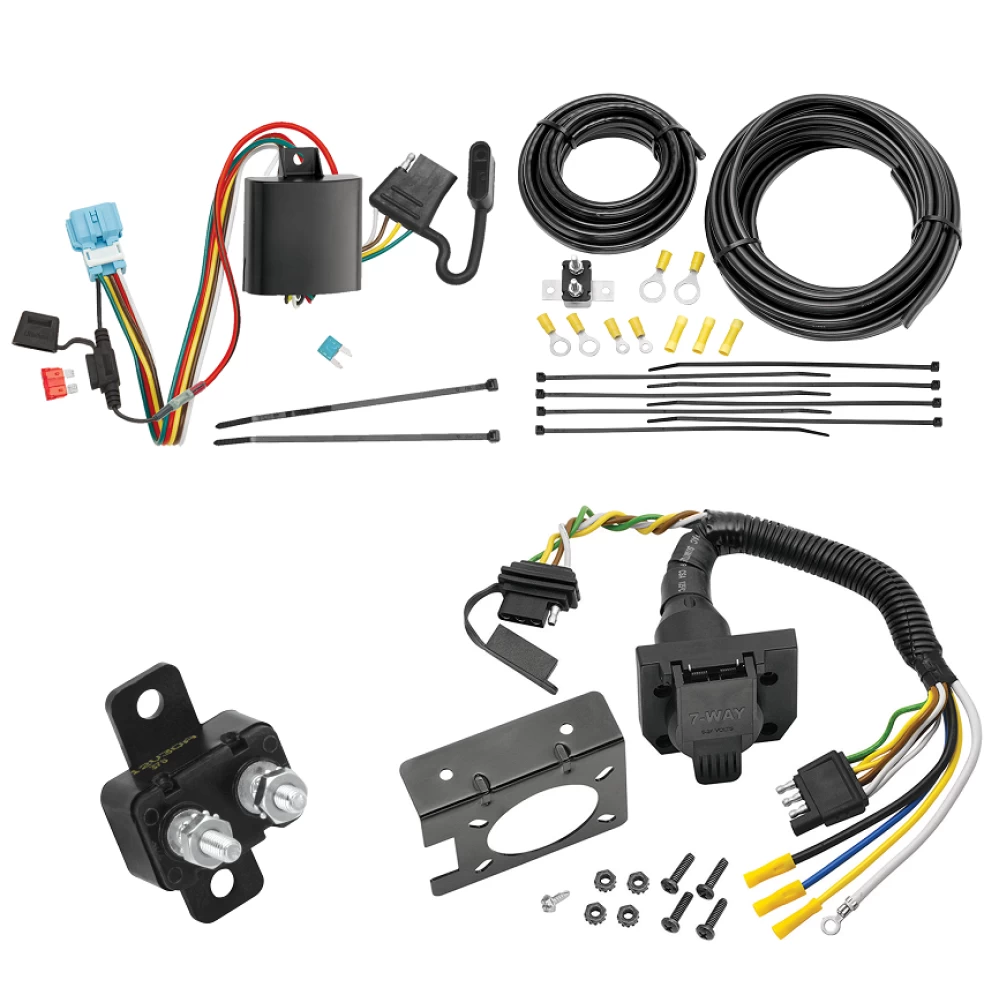 For 2007-2012 Acura RDX 7-Way RV Wiring By Tekonsha