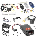 For 2007-2011 Dodge Nitro 7 Way Trailer Wiring RV 7 Pin 7 Blade + Pro Series POD Brake Controller + Wiring Adapter By Tekonsha