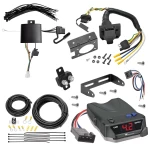 For 2019-2022 Acura RDX 7-Way RV Wiring + Tekonsha BRAKE-EVN Brake Control + Generic BC Wiring Adapter (For With +12V Power Provision Models) By Tekonsha