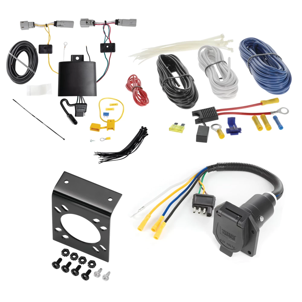 For 2021-2024 Chevrolet Trailblazer 7-Way RV Wiring (Excludes: w/LED Taillights Models) By Tekonsha