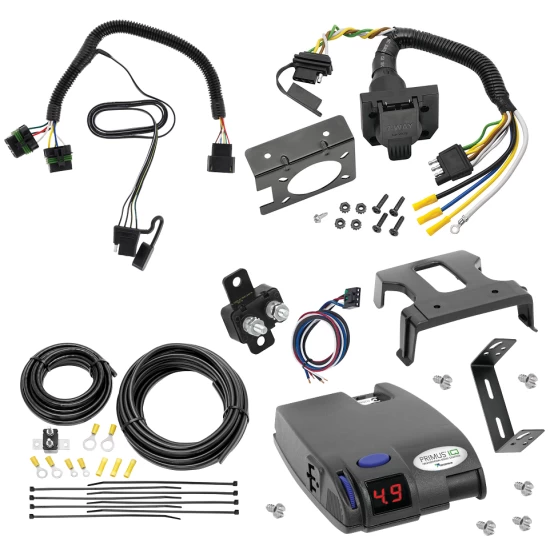 For 2022-2024 Chevrolet Equinox 7-Way RV Wiring + Tekonsha Primus IQ Brake Control By Tekonsha