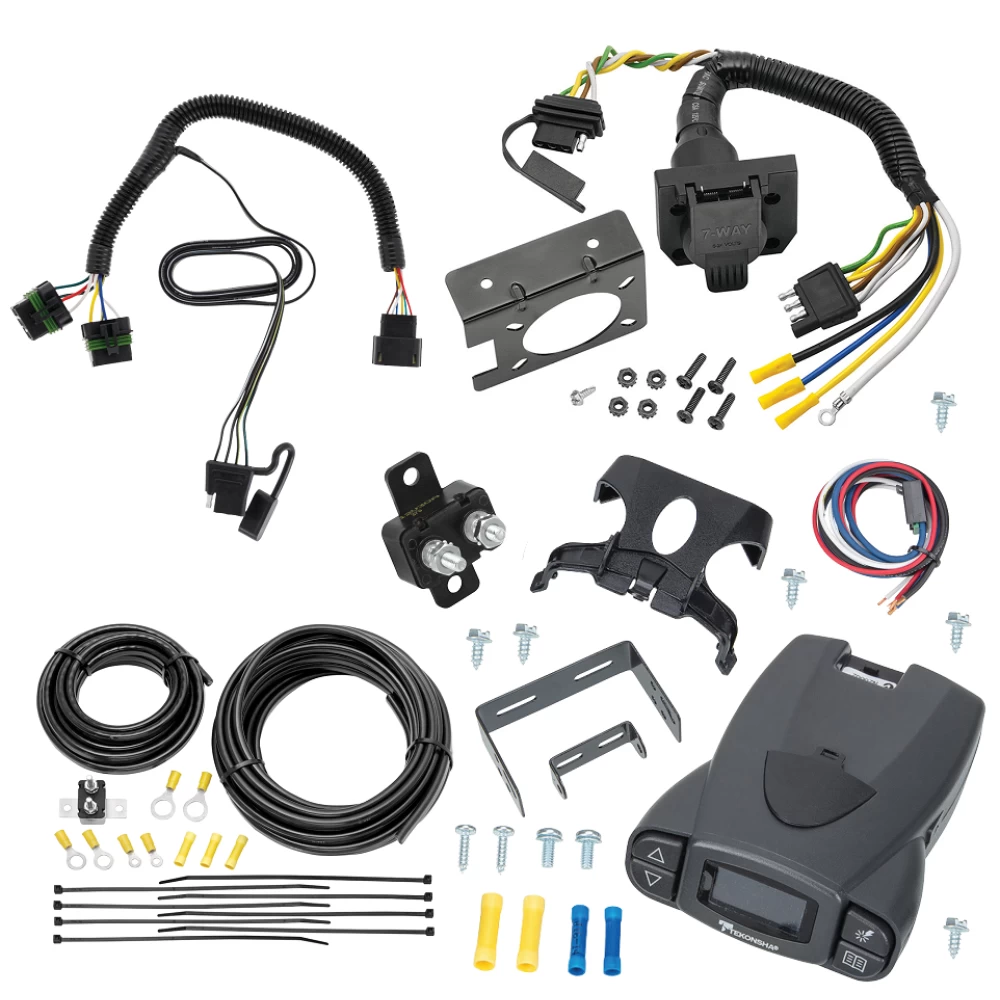 For 2022-2024 Chevrolet Equinox 7-Way RV Wiring + Tekonsha Prodigy P3 Brake Control By Tekonsha