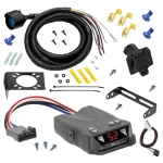 For 1995-2001 Dodge Ram 1500 7-Way RV Wiring + Tekonsha Brakeman IV Brake Control + Plug & Play BC Adapter By Tow Ready