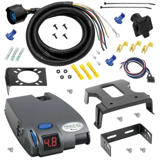 For 1963-1984 Chevrolet C10 7-Way RV Wiring + Tekonsha Primus IQ Brake Control By Tow Ready