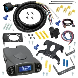 For 1997-1997 Ford F-350 7 Way Trailer Wiring RV 7 Pin 7 Blade + Tekonsha Prodigy P3 Brake Controller + Plug & Play Adapter (For Heavy Duty Models) By Tow Ready